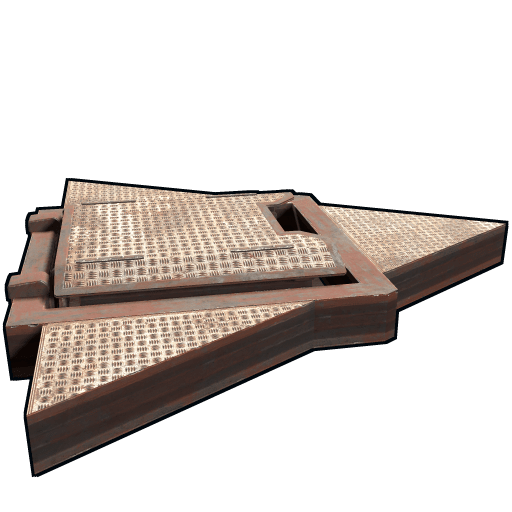 Triangle Ladder Hatch