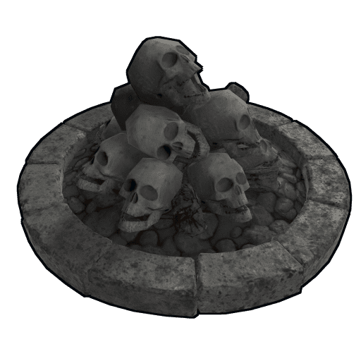 Skull Fire Pit